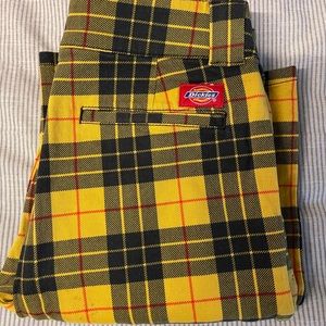 Dickies plaid pants!